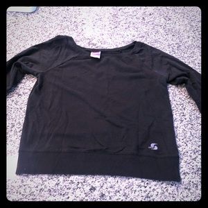 Boat neck sweatshirt